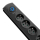 QOLTEC Listwa antyprzepięciowa - 4 gniazda, 1,5m, czarna 50104 - 488578 - zdjęcie 2